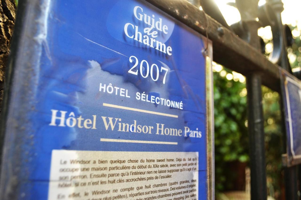 Hotel Windsor Home Paris Dış mekan fotoğraf